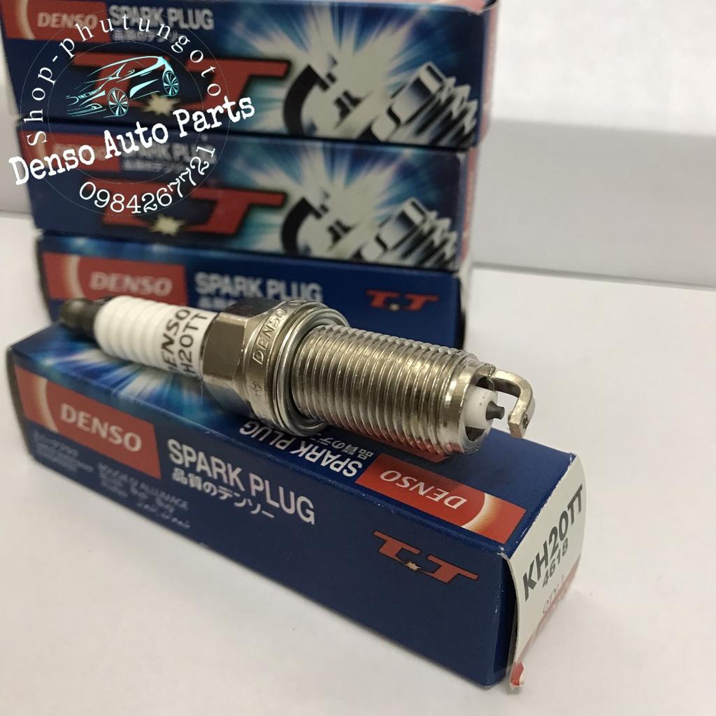 Bugi Denso Titanium chân dài mã KH20TT cho xe ôtô Innova-Fortuner-Hilux