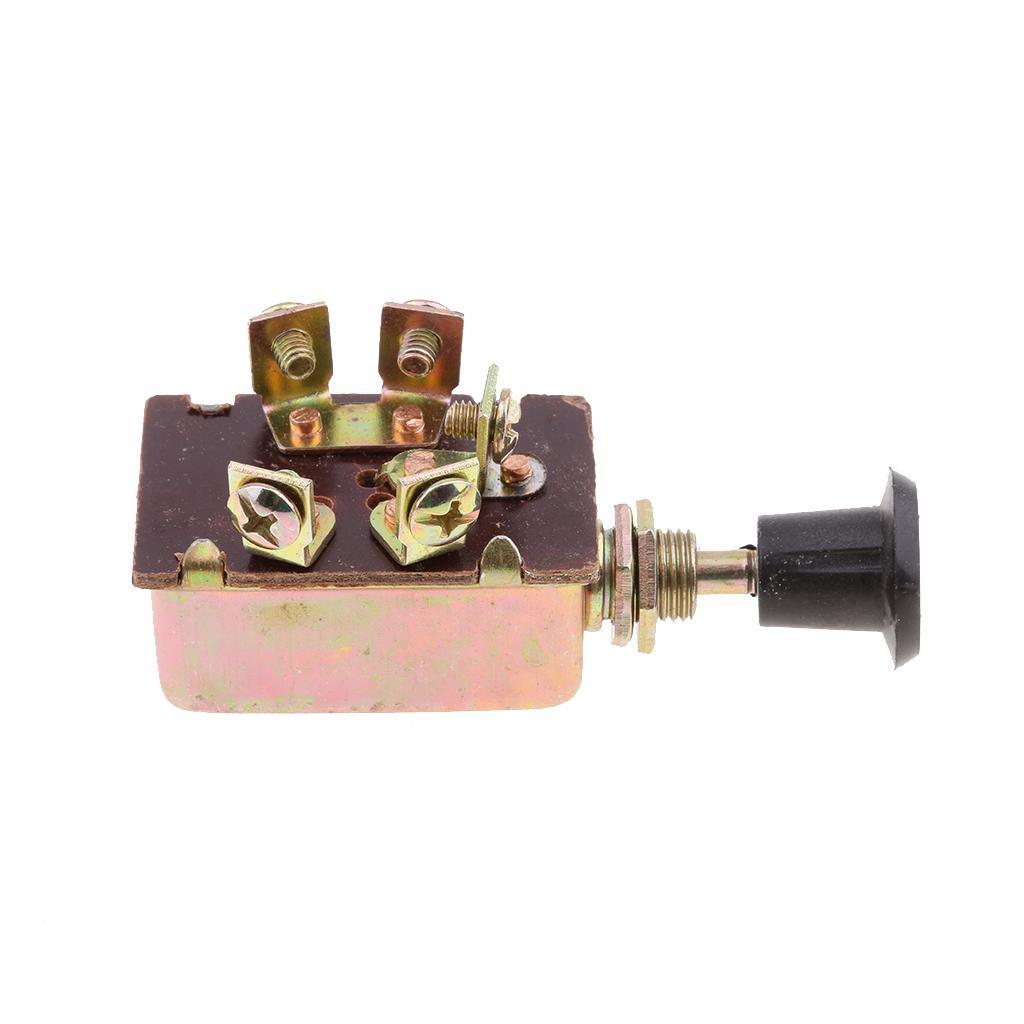Headlight Light Switch Push Pull Button Switch for Boat Marine