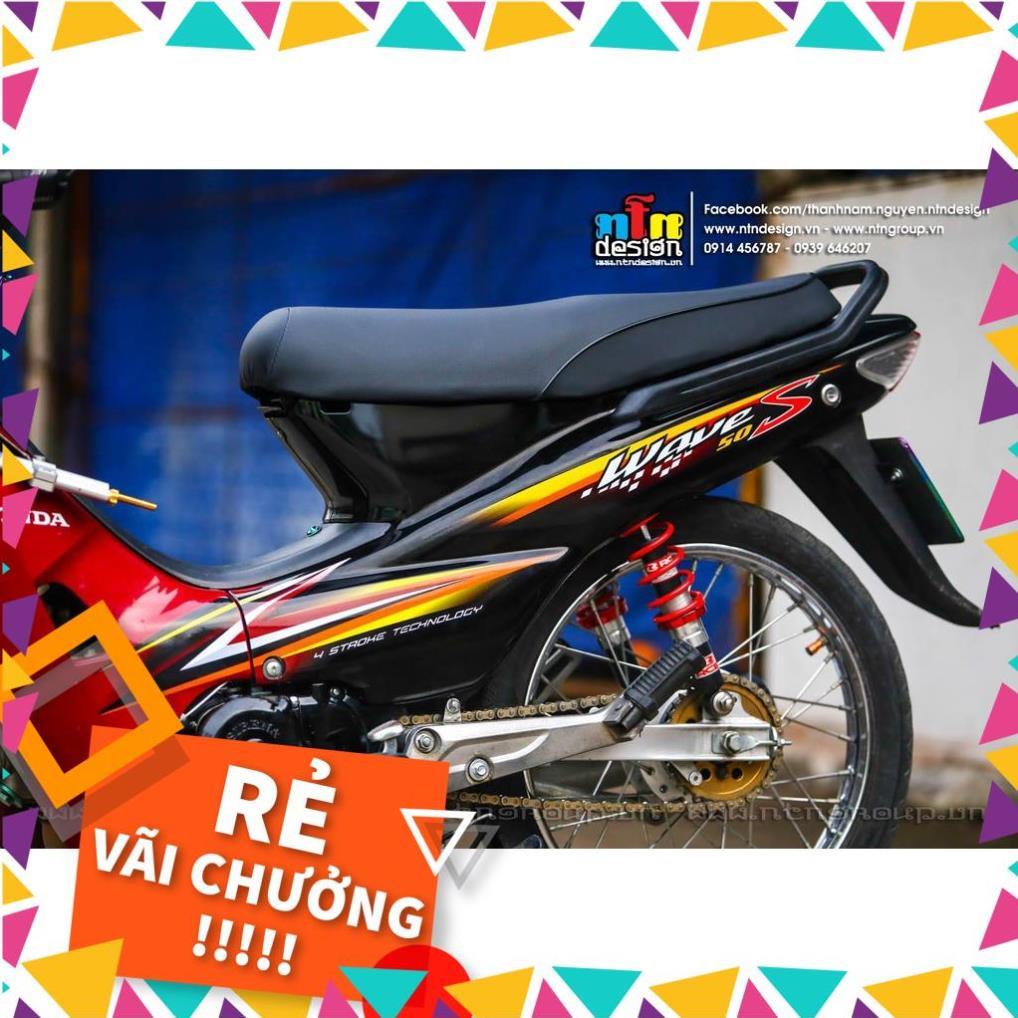 Tem Rời Wave Nhỏ Mẫu Wave S Đỏ Đen