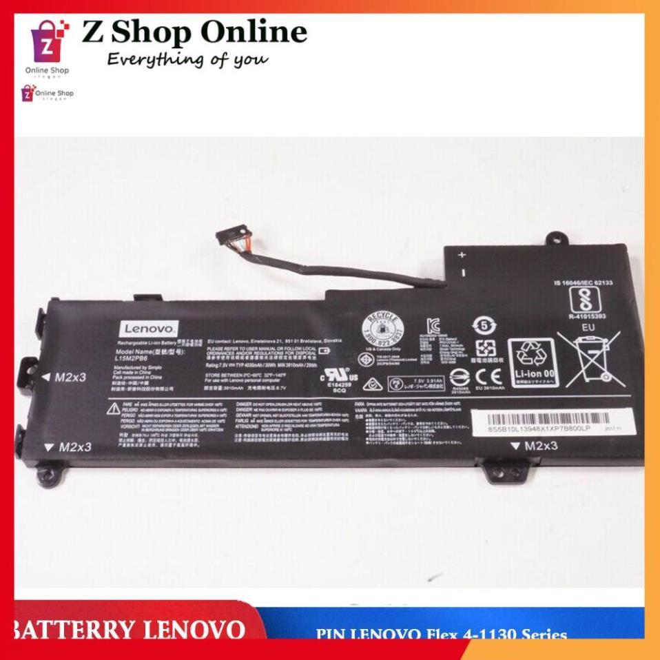 PIN Dùng Cho LENOVO L15M2PB6 Flex 4-1130 Series Laptop 5B10l13949