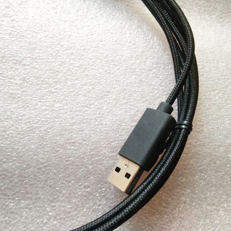 HSV Replacement Durable Nylon Braided USB Mouse Cable Mouse Lines for For logitech G403 hero Wired GPRO Wired G102 Mouse