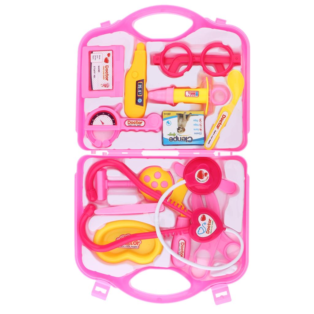 Children Pretend Toy Set - Doctor Kit Pretend Play Medical Set - Doctor Nurse Game Playset Toys - Preschool Educational Toy