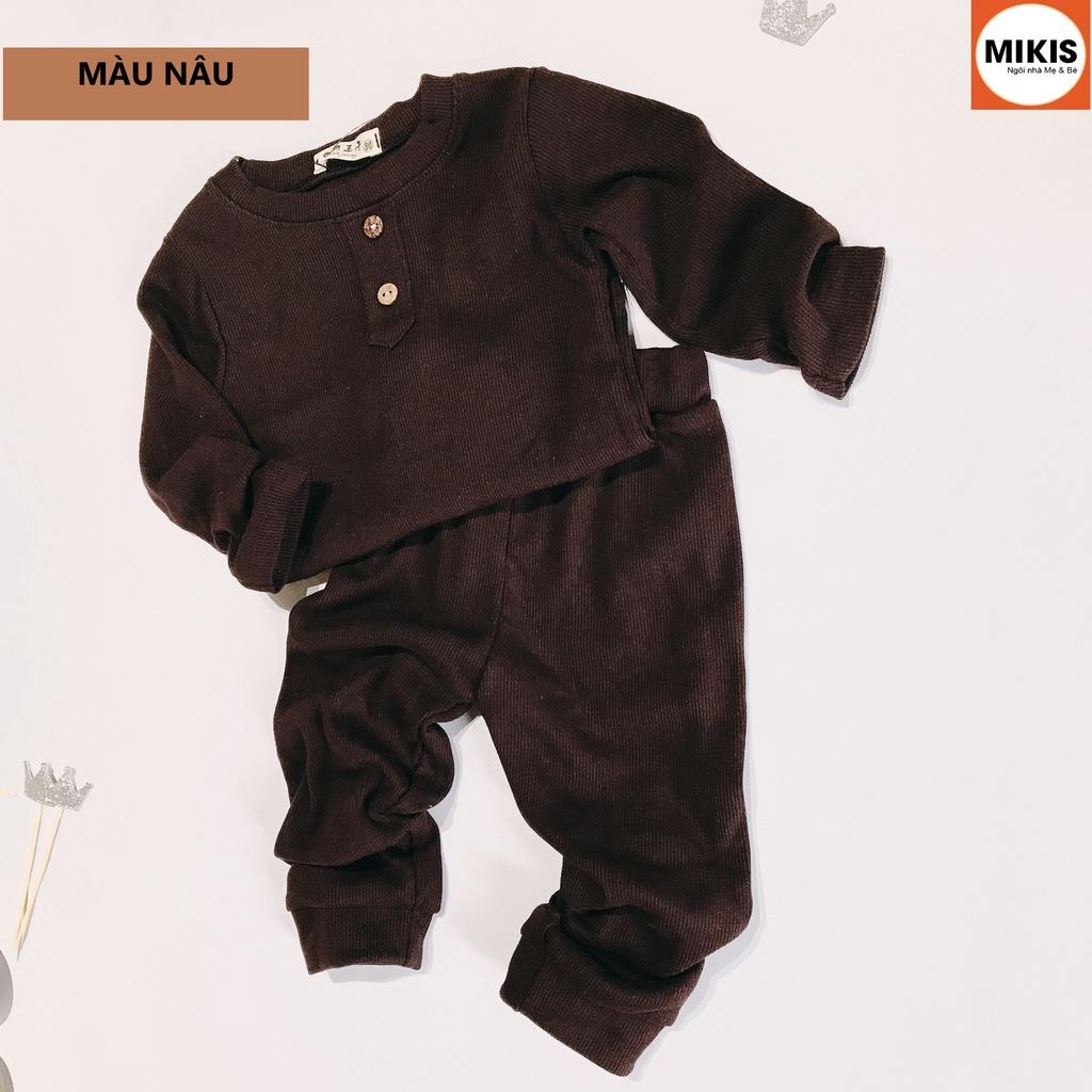 Bộ Quần Áo Nỉ Pijama Tăm