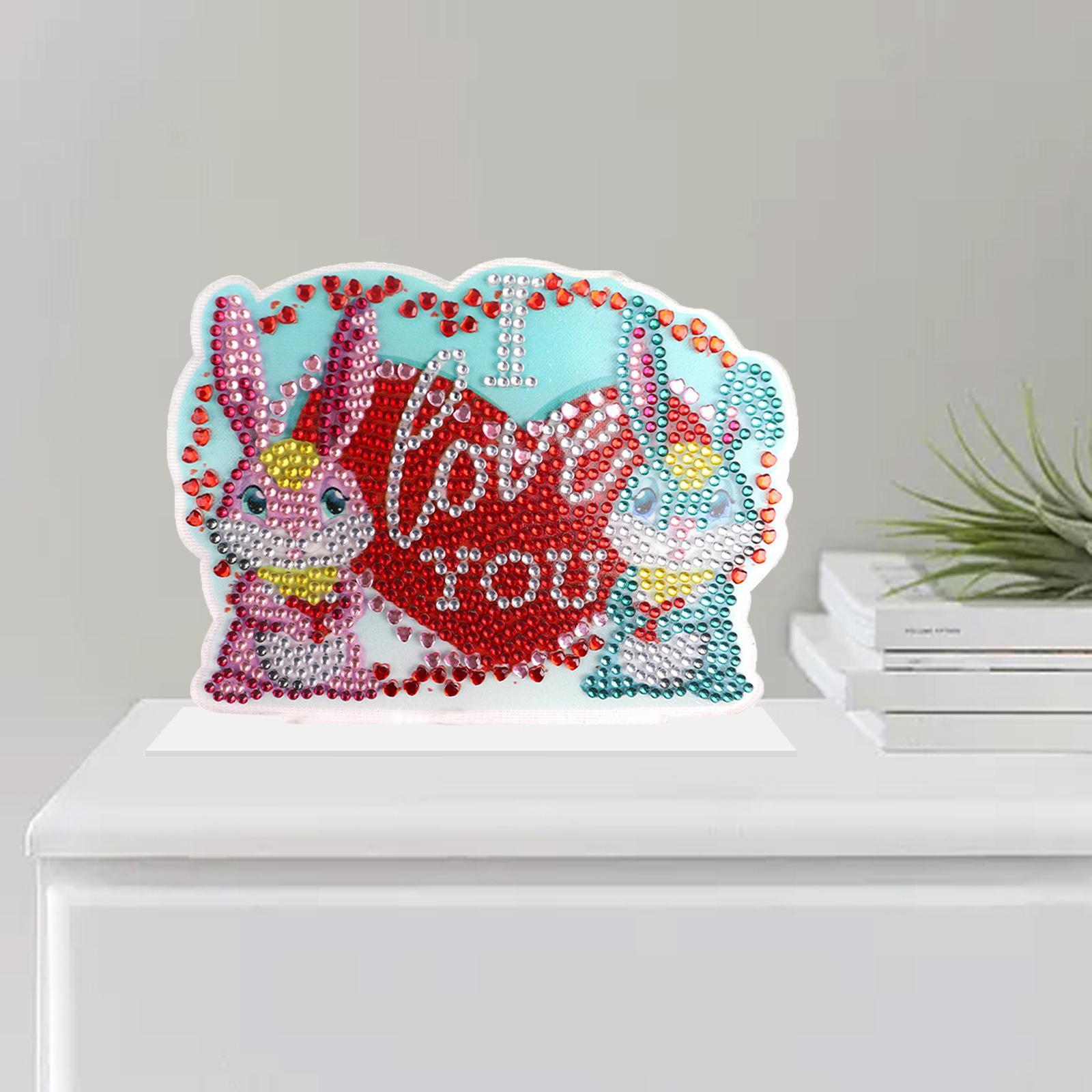 DIY 5D Easter Bunny Ornament for Kids Adults Holiday Gift