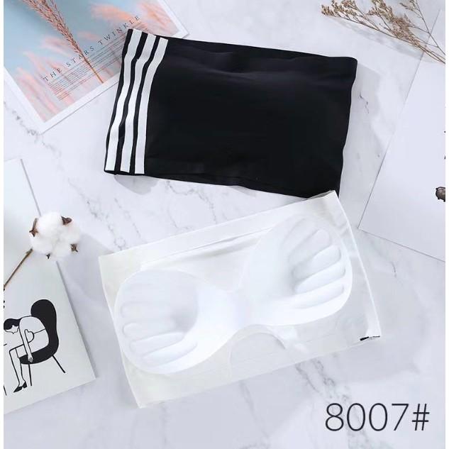 HÓT HÍT-Áo Bra Quây Đúc Su Trơn Không Dây kẻ sọc 8008 HÓT HÍT - CHILLHOUSE