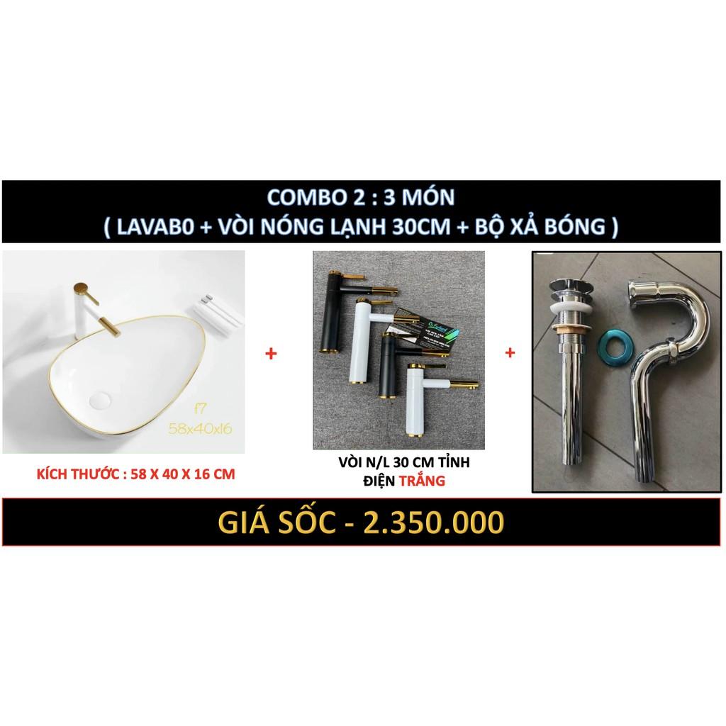 Lavabo sứ cao cấp