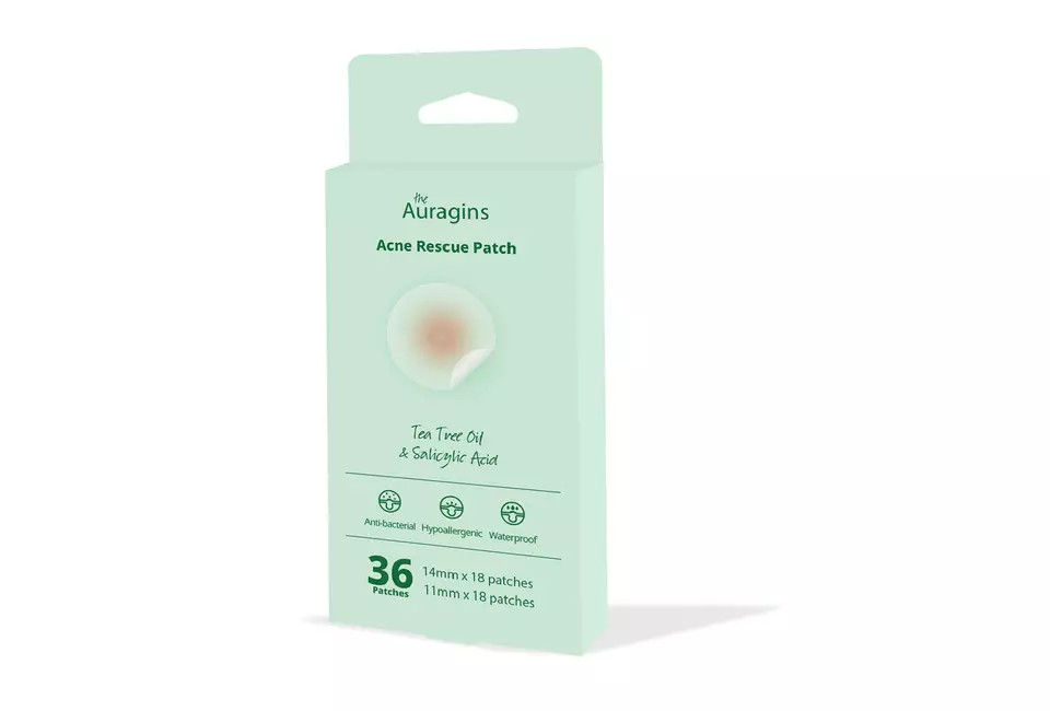 Miếng dán mụn The Auragins Acne Rescue Patch