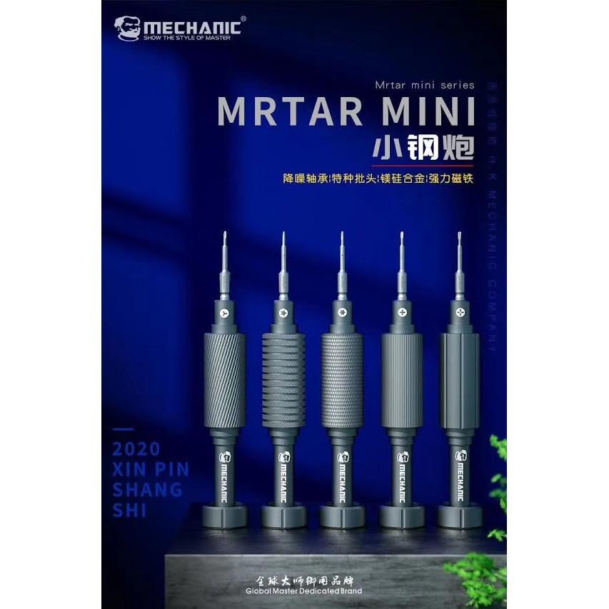 Bộ tô vít MECHANIC mini (6 cây: 3,4-1.2,4-1.5,5,6 cạnh và 2 tầng) XÁM