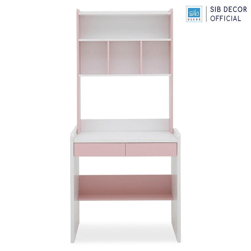 Bàn Học Gỗ Nhiều Ngăn Tiện Lợi Cho Học Sinh Thương Hiệu SIB Decor