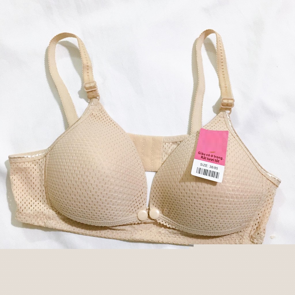 Áo lót không gọng cotton thông hơi thoáng mát - ÁO LÓT BẦU