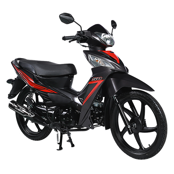 Xe Máy KYMCO Visar 50 - Đen Viền Đỏ