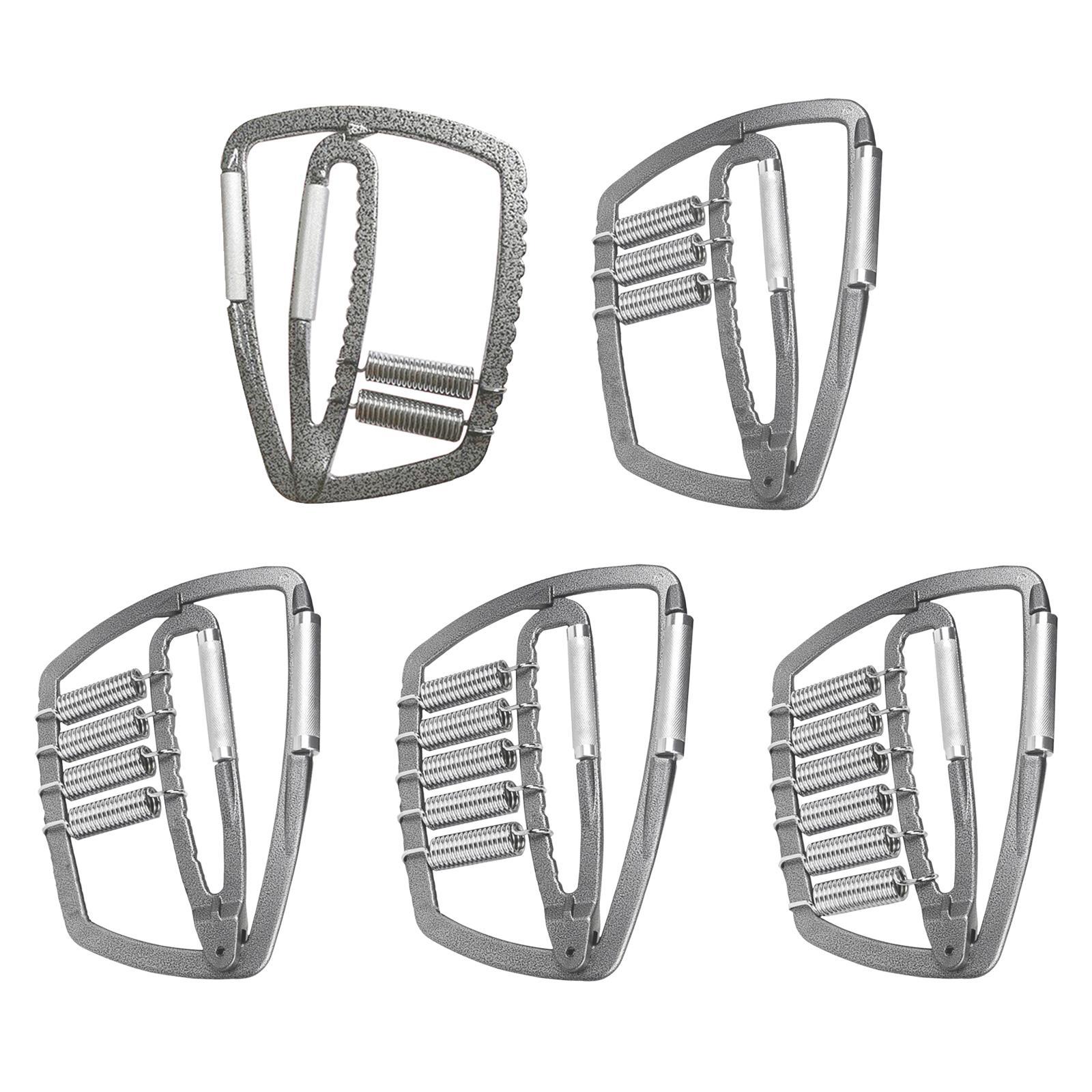 Professional Hand Grip Strengthener, No Slip Metal Adjustable Heavy Duty Finger Stretcher, Wrist & Forearm Exercise, for Home Office