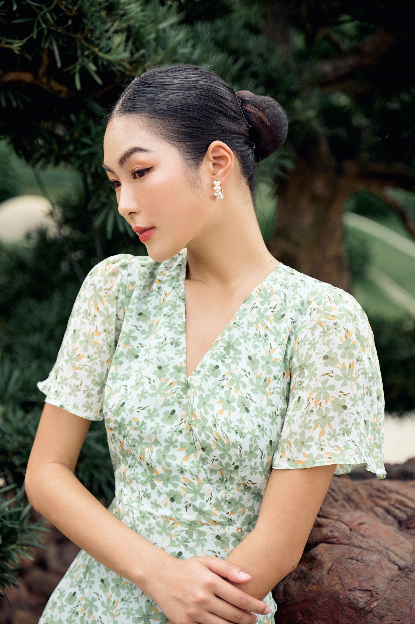 OLV - Đầm Envy Floral Dress