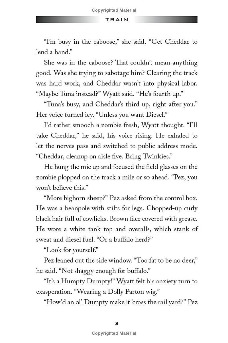 Sách ngoại văn: Zombie Train