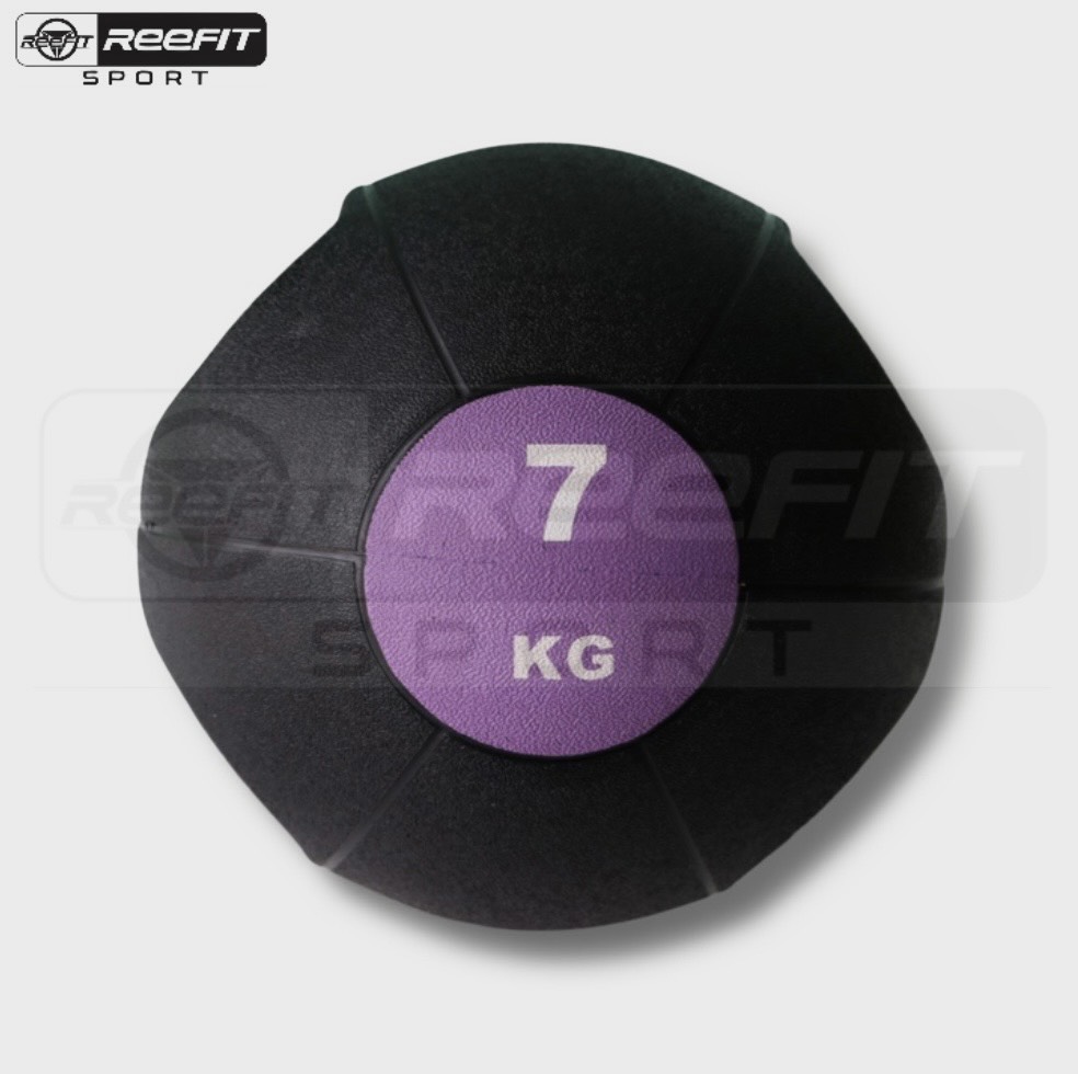 Bóng đập Medicine Ball 7kg có tay cầm RF54002