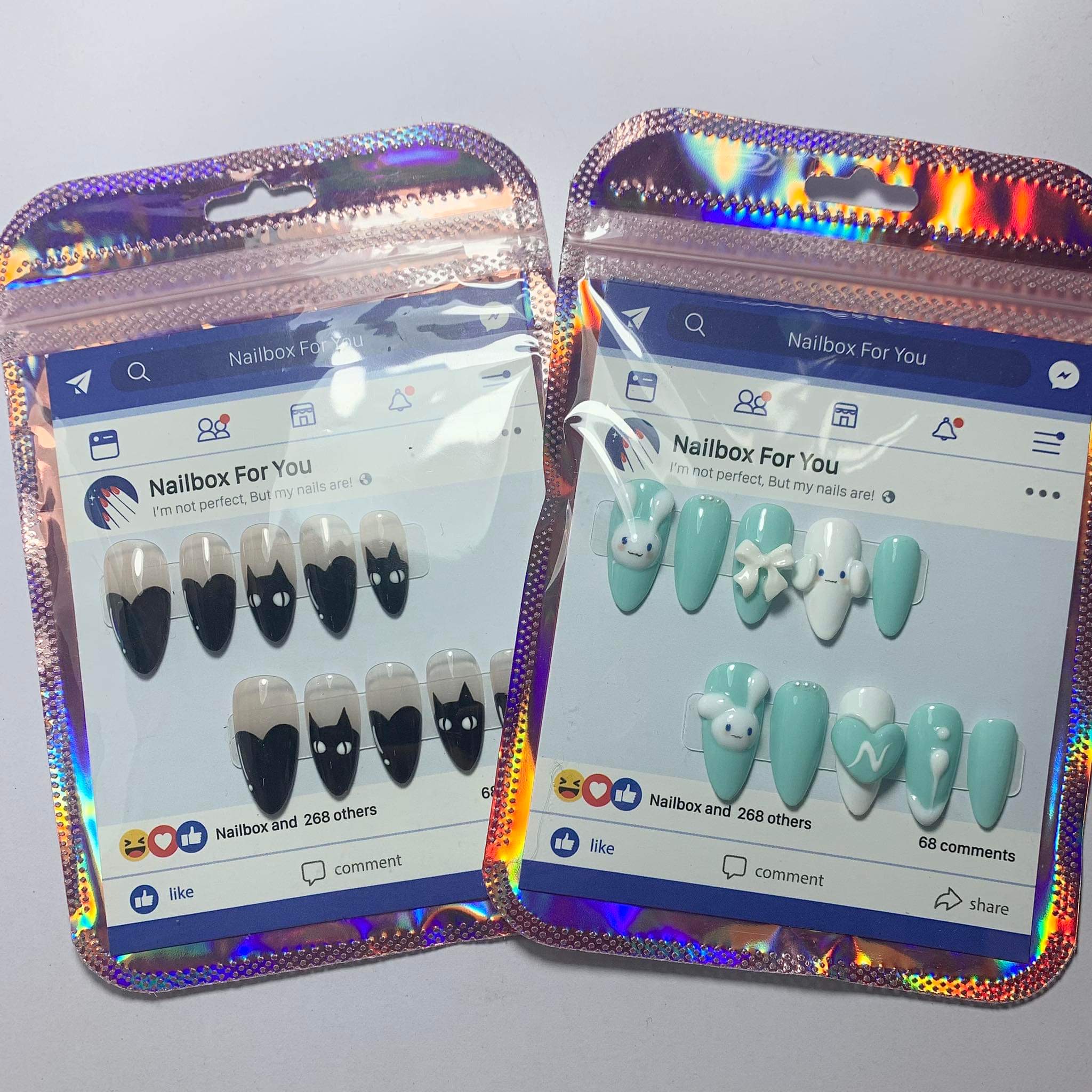 COMBO Nailbox Thiết Kế Theo Yêu Cầu ( Inb Chọn Mẫu Và Size )