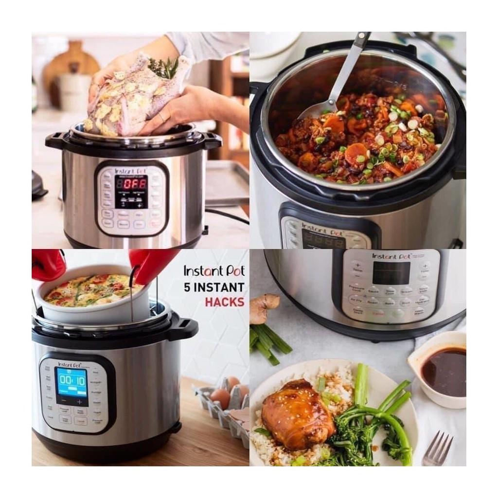 Nồi Áp Suất Đa Năng Instant POT 7In1, Nhập Đức, Dung Tích 5.7l, Công Suất 1000W, 7 Chức Năng Nấu, BH 12 Tháng