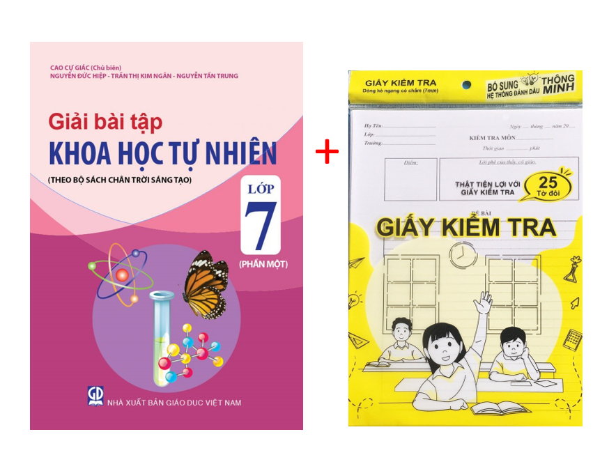 Sách - Giải bài tập Khoa học tự nhiên lớp 7 - phần một