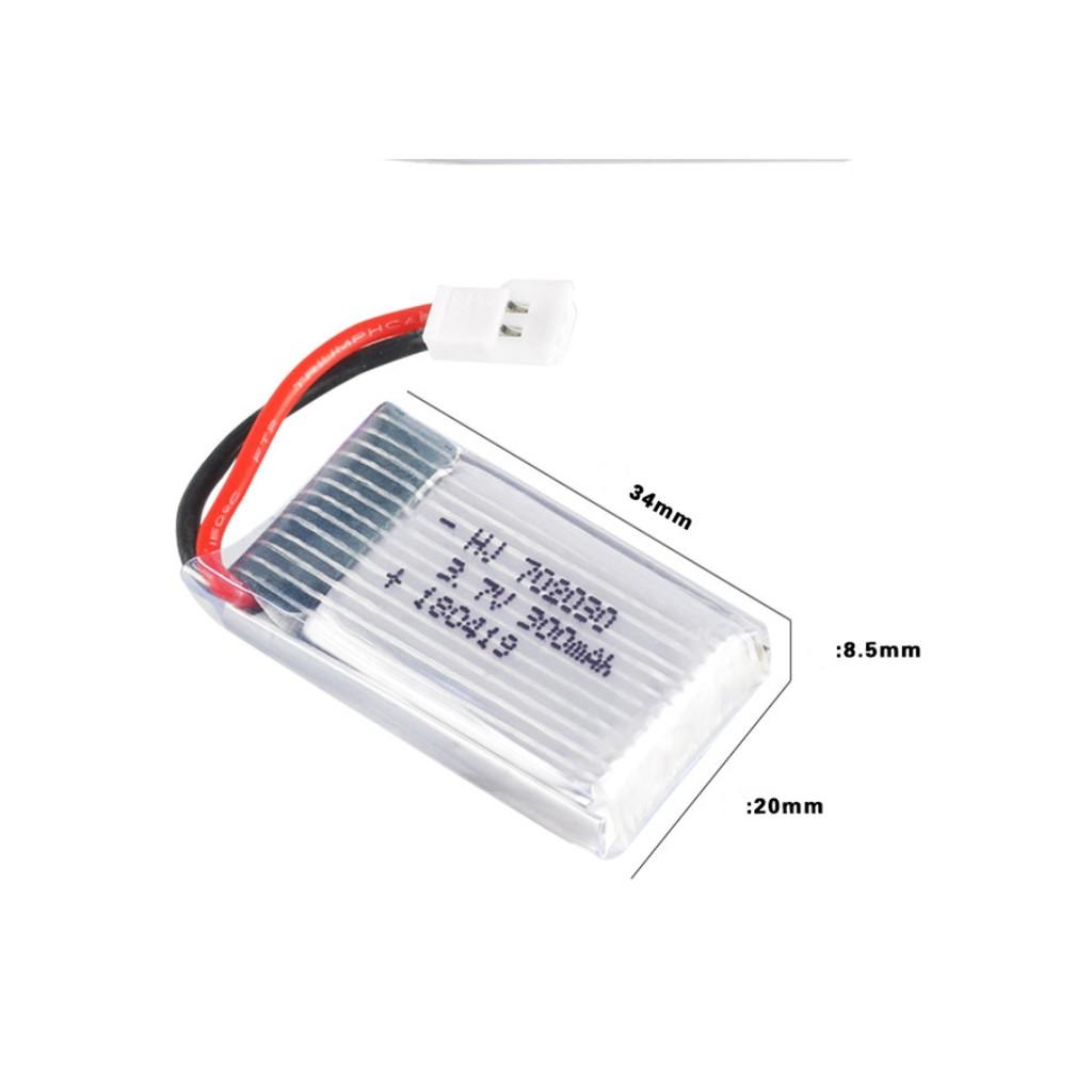 Pin và sạc usb 3.7v 300mah Pin sạc máy bay có mạch bảo vệ xả 20c giá sỉ