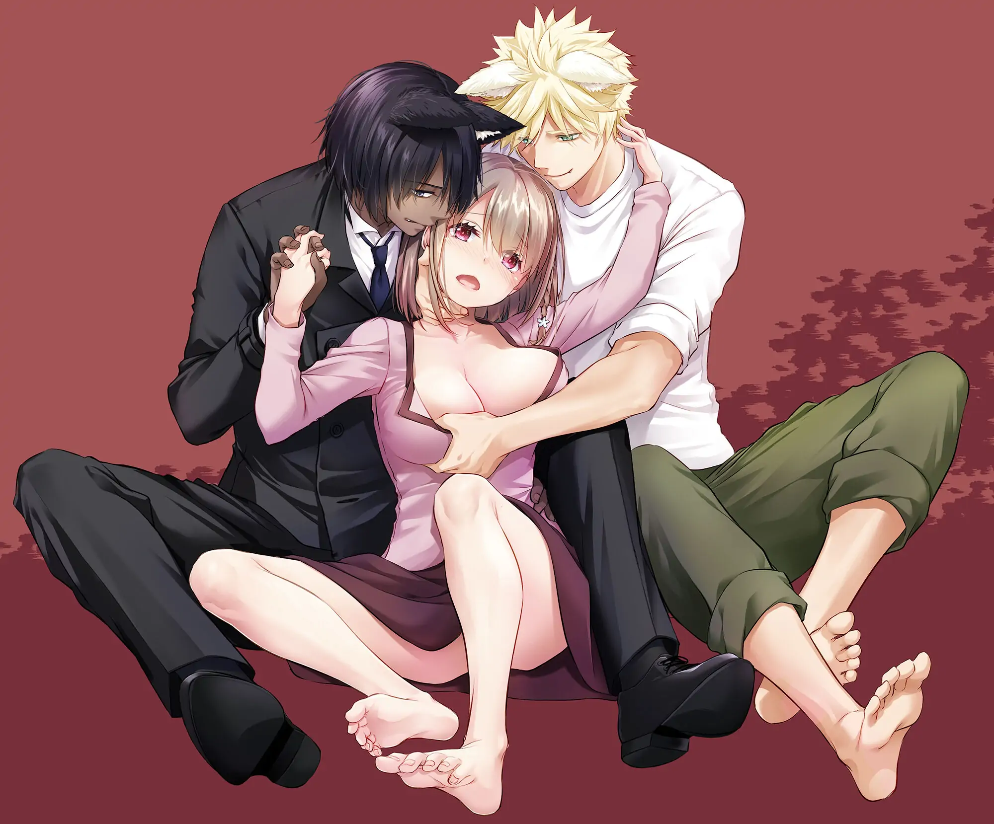 [21+] hai chàng trai cao lớn với đôi tai thú đã yêu tôi ở một thế giới khác chapter 1.1 2