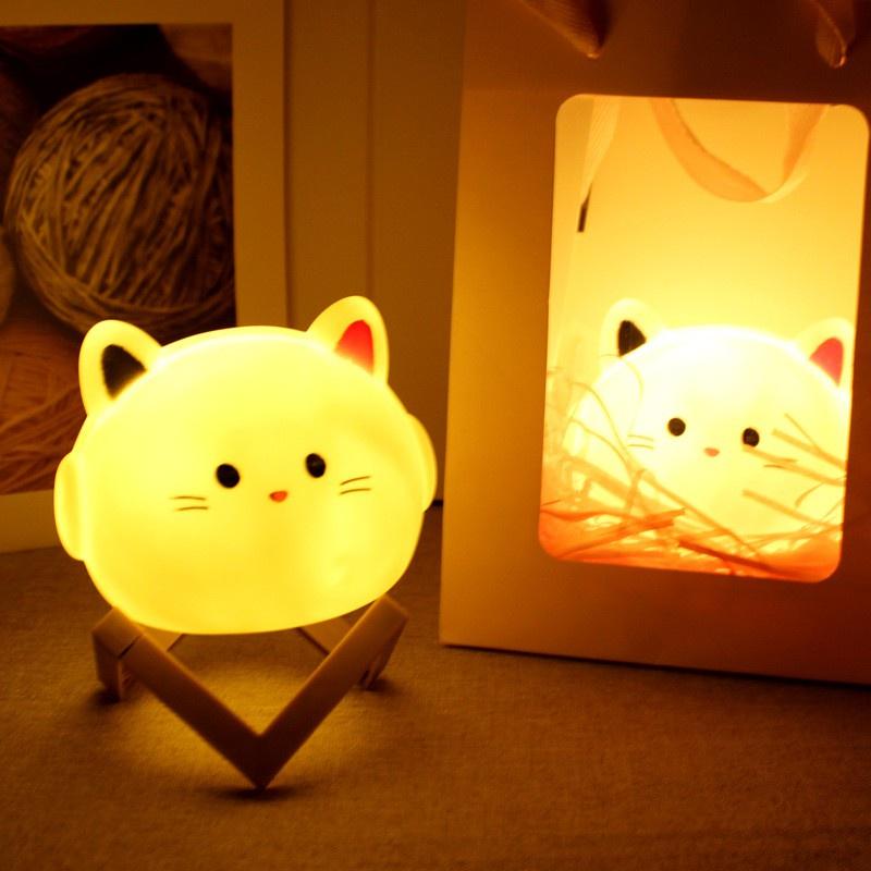 Đèn ngủ led dễ thương_ đèn ngủ hình thú cute_đèn led decor phòng ngủ