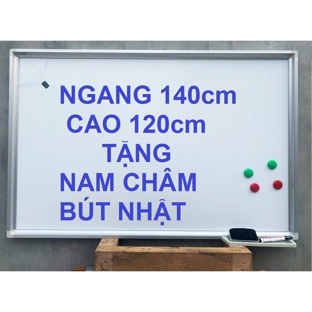 Bảng từ trăng / xanh treo tường, Kích thước 120 x 140cm