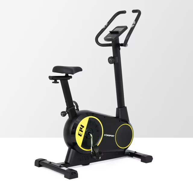 [Miễn Phí Lắp Đặt] Xe Đạp Tập Kingsport E-14 tích hợp Đồng Hồ Thông Minh, Tay Cầm Tích Hợp Cảm Biến Nhịp Tim