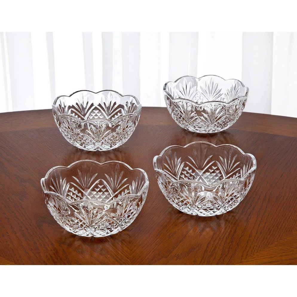 Set Bát Pha Lê 4 Chiếc GODINGER DUBLIN, Bộ Bát Ăn Cao Cấp, Nhập Đức