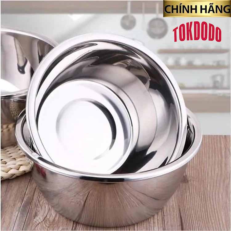 Thau sâu inox cao cấp TOKDODO