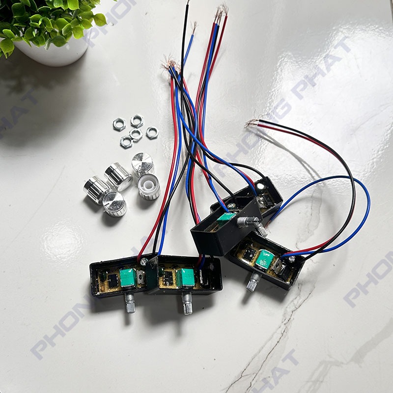 Chiết Áp Điều Tốc, Volum Tăng Giảm, Bộ Điều Chỉnh Tốc Độ Bộ Bơm Bình Xịt Điện Loại Tốt Dùng Ắc Quy. Pin Li-Ion 12V