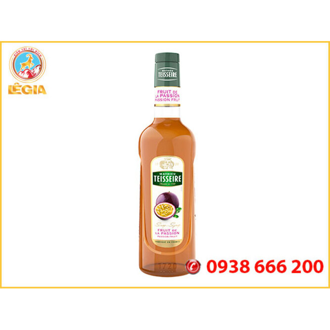 Siro TEISSEIRE Chanh dây 700ml (PASION FRUIT SYRUP)