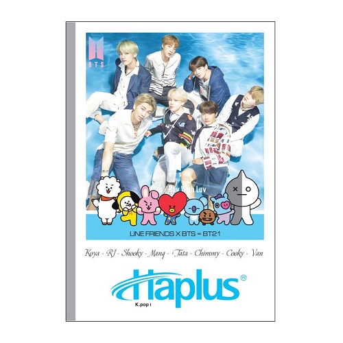 Vở kẻ ngang Haplus - Kpop