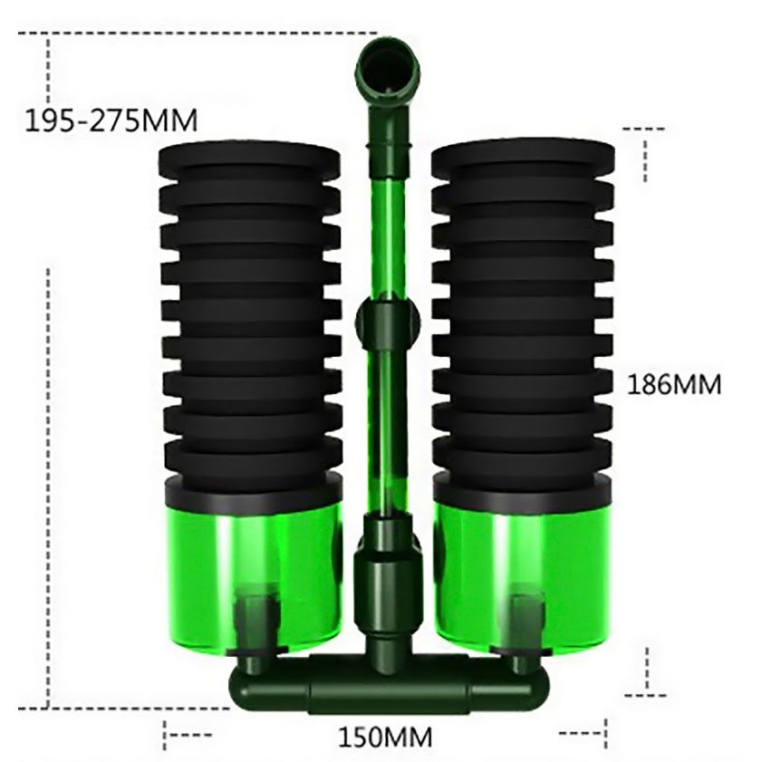 Lọc Sủi Vi Sinh Quanvee QS-200A - Lọc Nước Bể Cá Cảnh