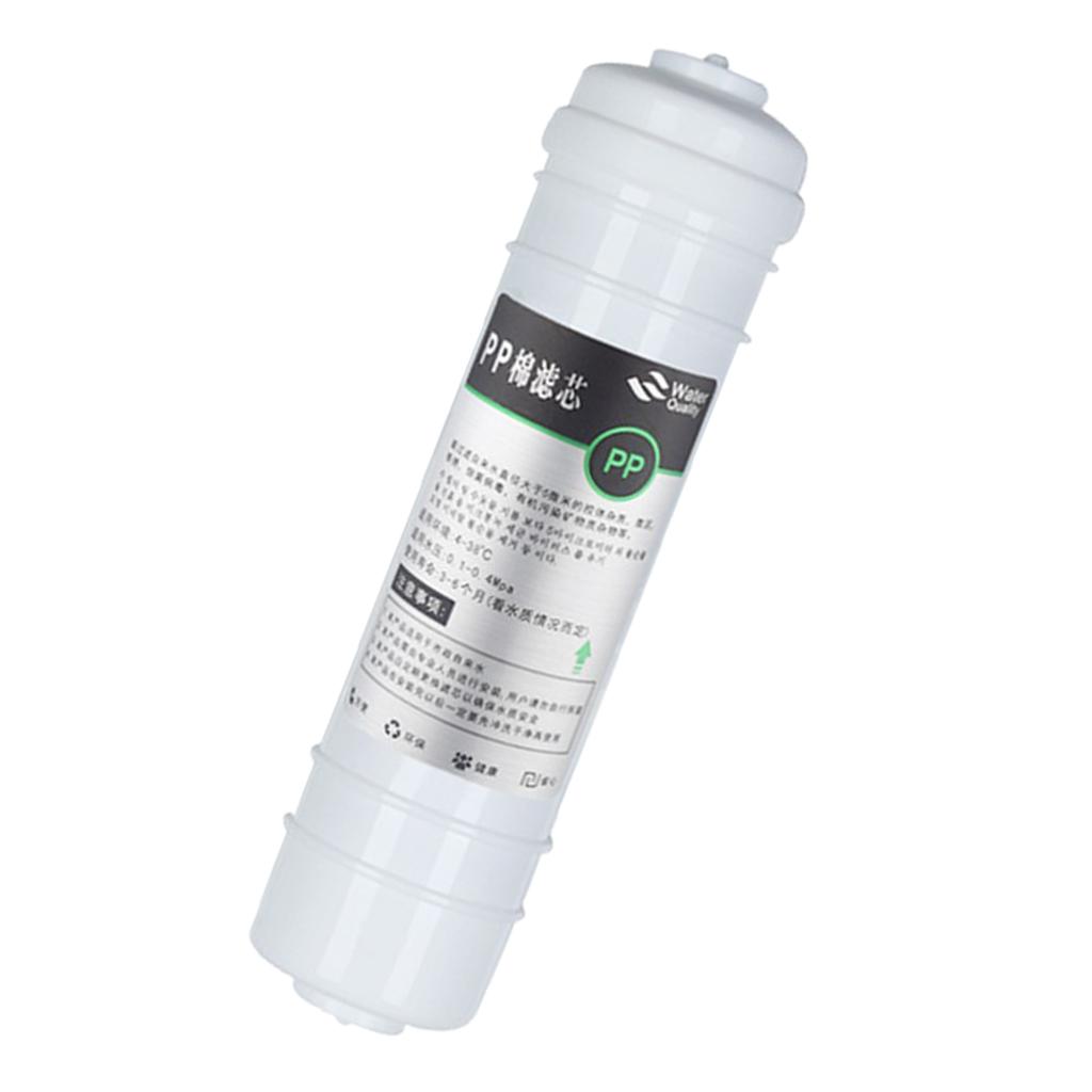 10''Quick Connecting Polypropylene Sediment Water Filter Cartridge PP Filter Household Replacement Filter