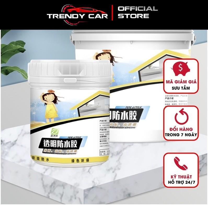 Keo Chống Thấm Trong Suốt Chống Rò Rỉ Mái Nhà, Tường Ngoài Cao Cấp Keo Epoxy chống giột lọ 300 gr