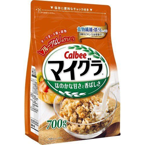 Ngũ cốc Calbee Furugura My Gura Yến Mạch 700g - Nhập khẩu Nhật Bản