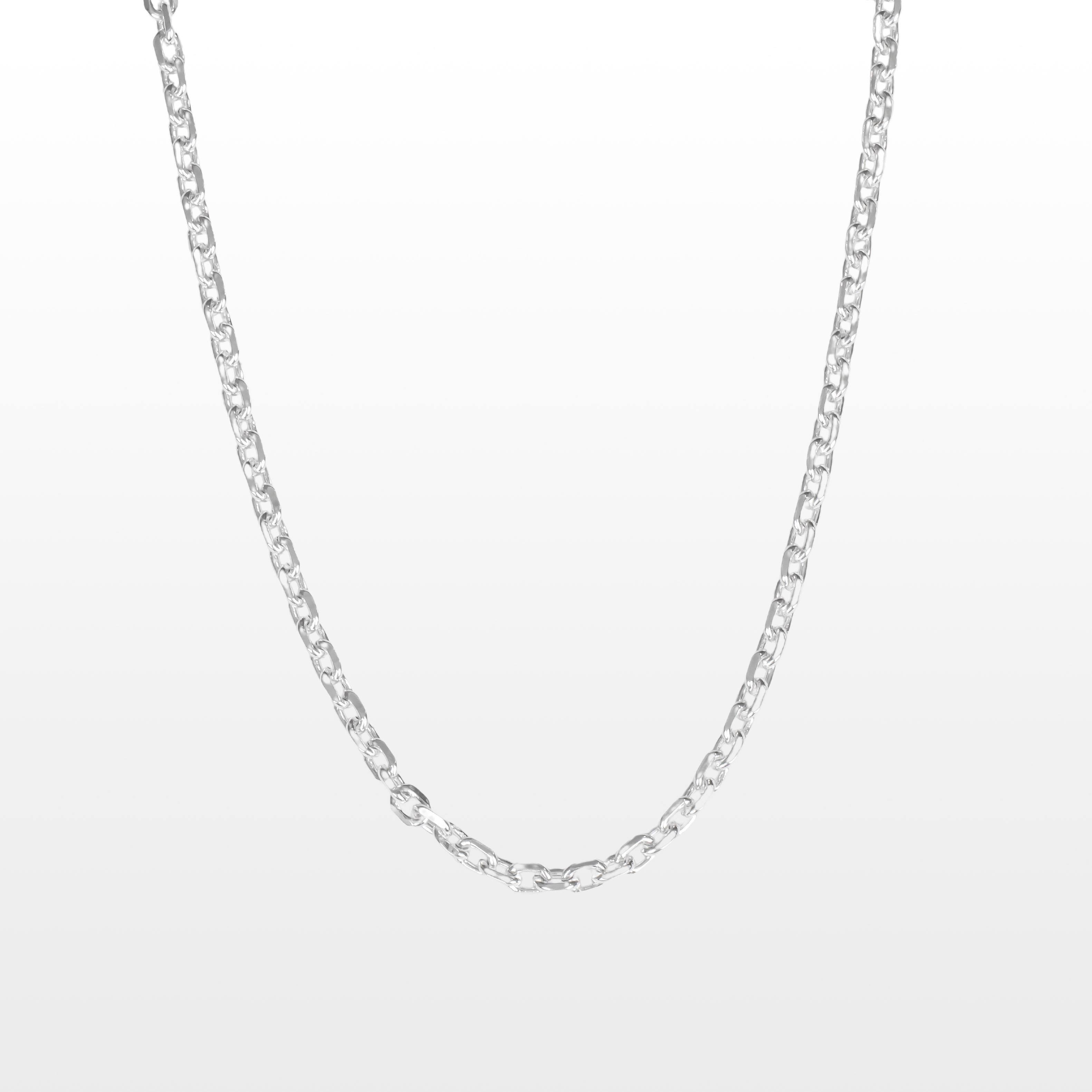 Dây Chuyền Nam Móc Xích Trơn Bạc 925 ADJ Jewelry Cao Cấp - SDC1462