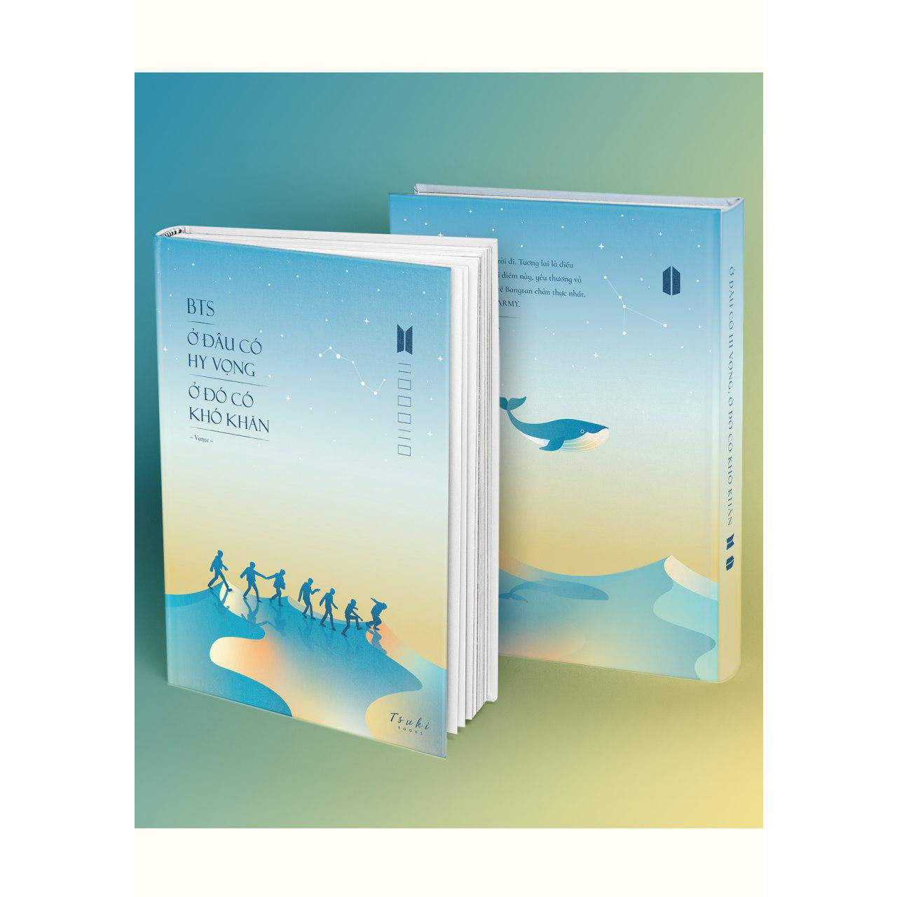 BTS - Ở Đâu Có Hy Vọng Ở Đó Có Khó Khăn (Tặng Kèm 2 Card Thành Viên &amp; 1 Bookmark Hình Đặc Biệt)