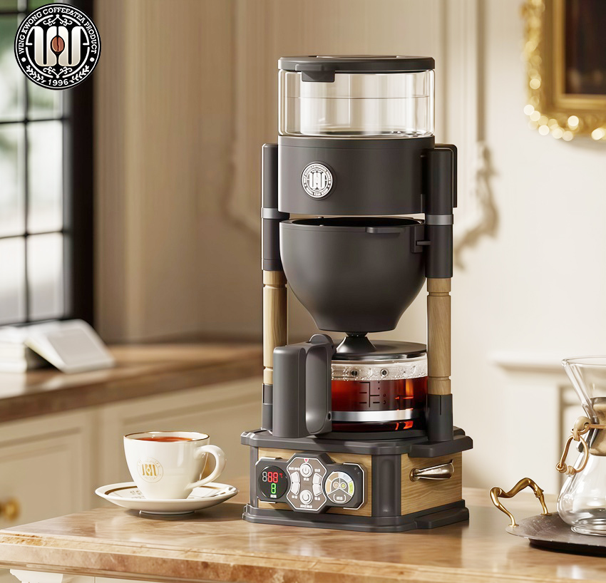 Máy pha cà phê, trà Drip cao cấp - Dòng máy chuyên nghiệp. Thương hiệu Đài Loan Wing Kwong cao cấp WCM-720. HÀNG CHÍNH HÃNG