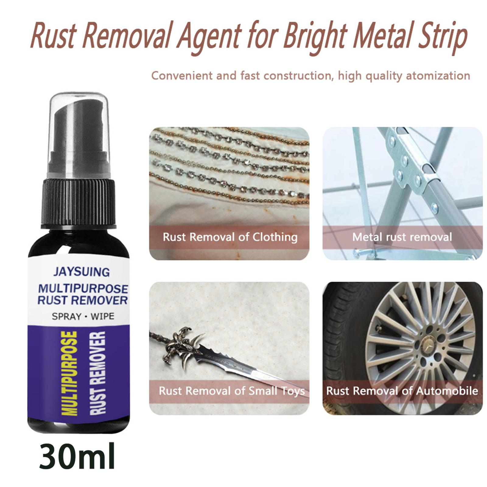 Rust Remover Derusting Spray Rust Inhibitor for Car Maintenance Bikes Home 30ml