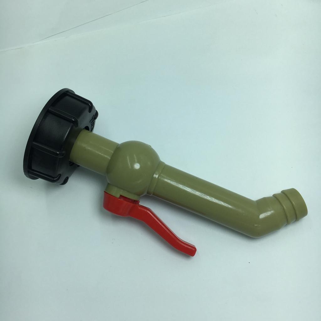 1000L IBC Tank Valve Tap Water Adapter 60mm Internal Coarse Teeth