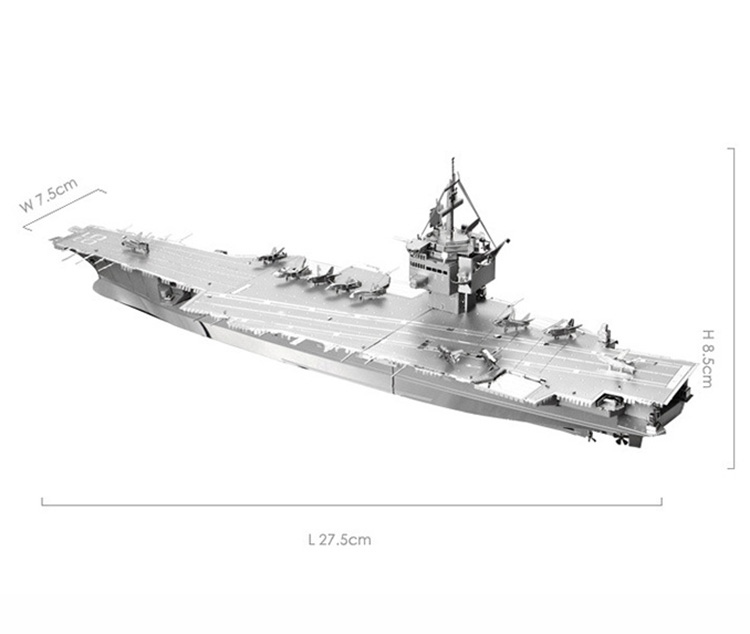 Mô hình thép 3D tự ráp tàu sân bay USS Enterprise CVN 65