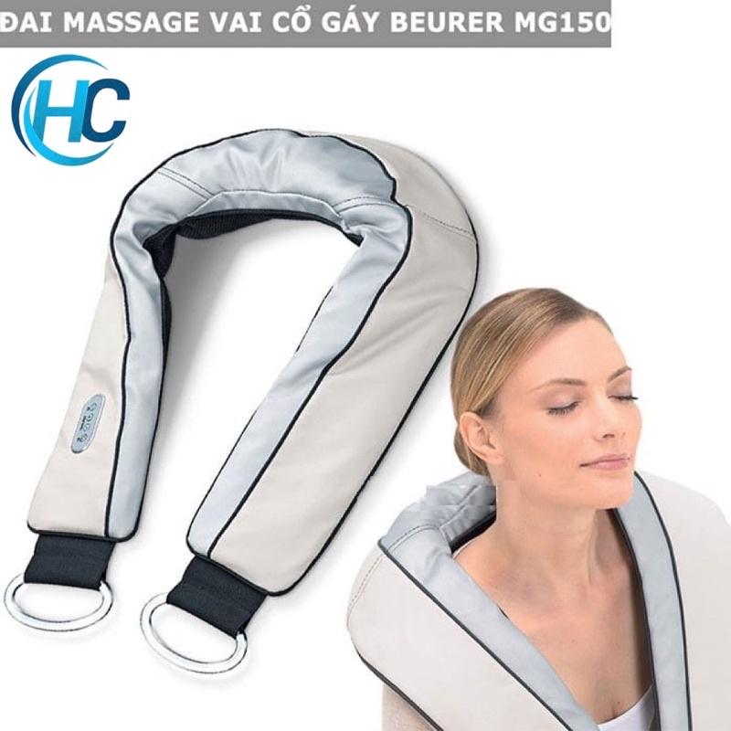 Đai massage Beurer MG150, đai massage lưng kết hợp vai gáy, 6 cường độ khác nhau thiết kế độc đáo