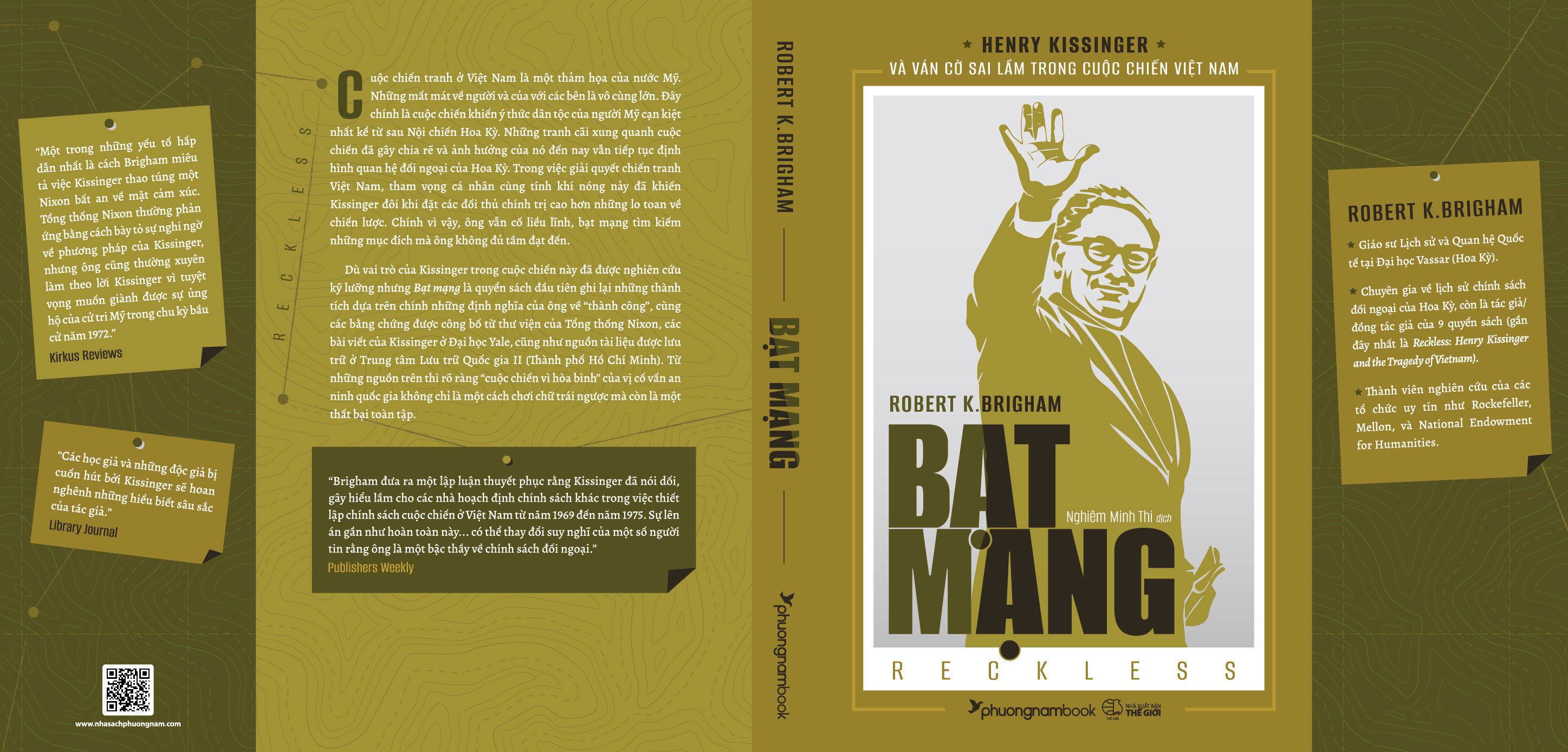 Sách Bạt Mạng - Henry Kissinger Và Ván Cờ Sai Lầm Trong Cuộc Chiến Việt Nam