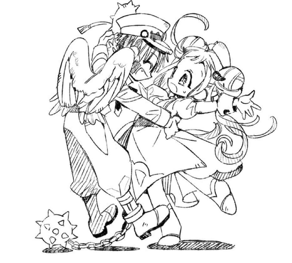 những mẫu truyện nhỏ của hanako do fan vẽ chapter 17 7