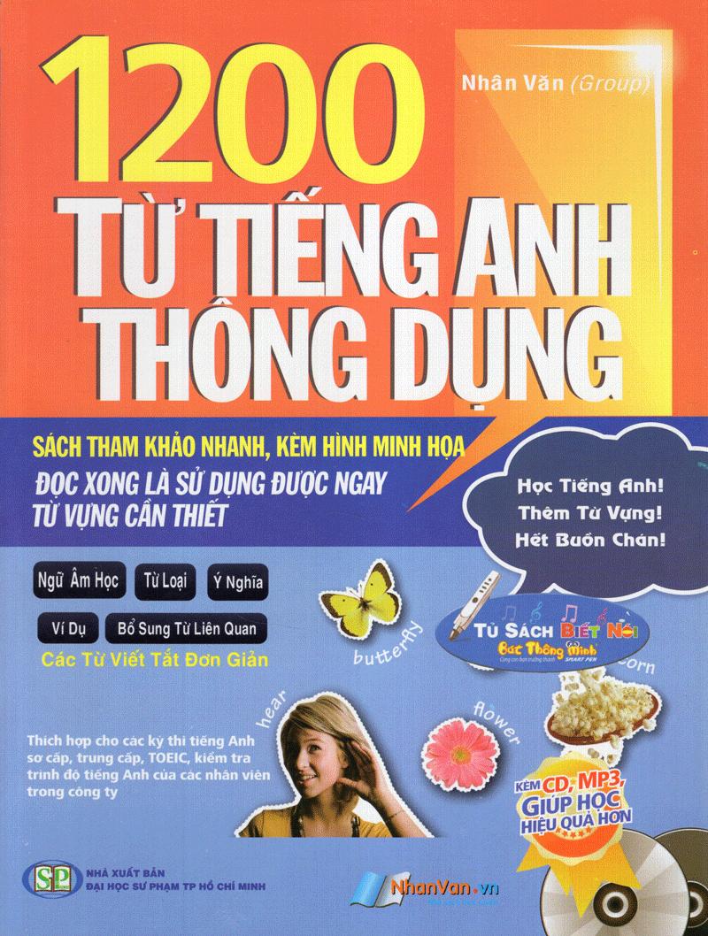 1200 Từ Tiếng Anh Thông Dụng (Kèm CD)