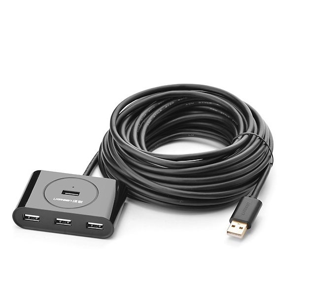 Usb 2.0 4 Ports Hub Đen 10M Cr119 - 20217 Ugreen - Hàng Chính Hãng