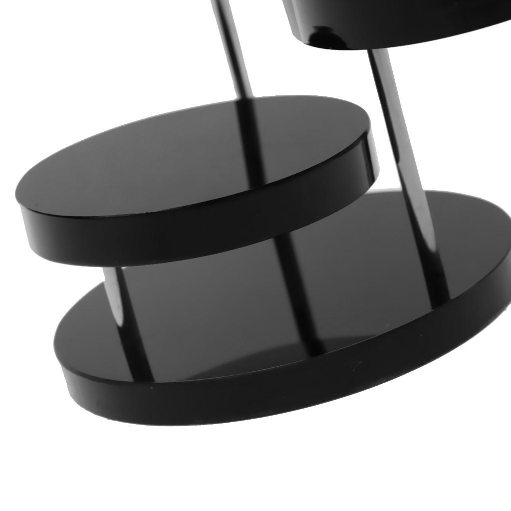 2x3-Tier Round Rotating Jewelry Retail Display Holder Stand Organizer Rack #1