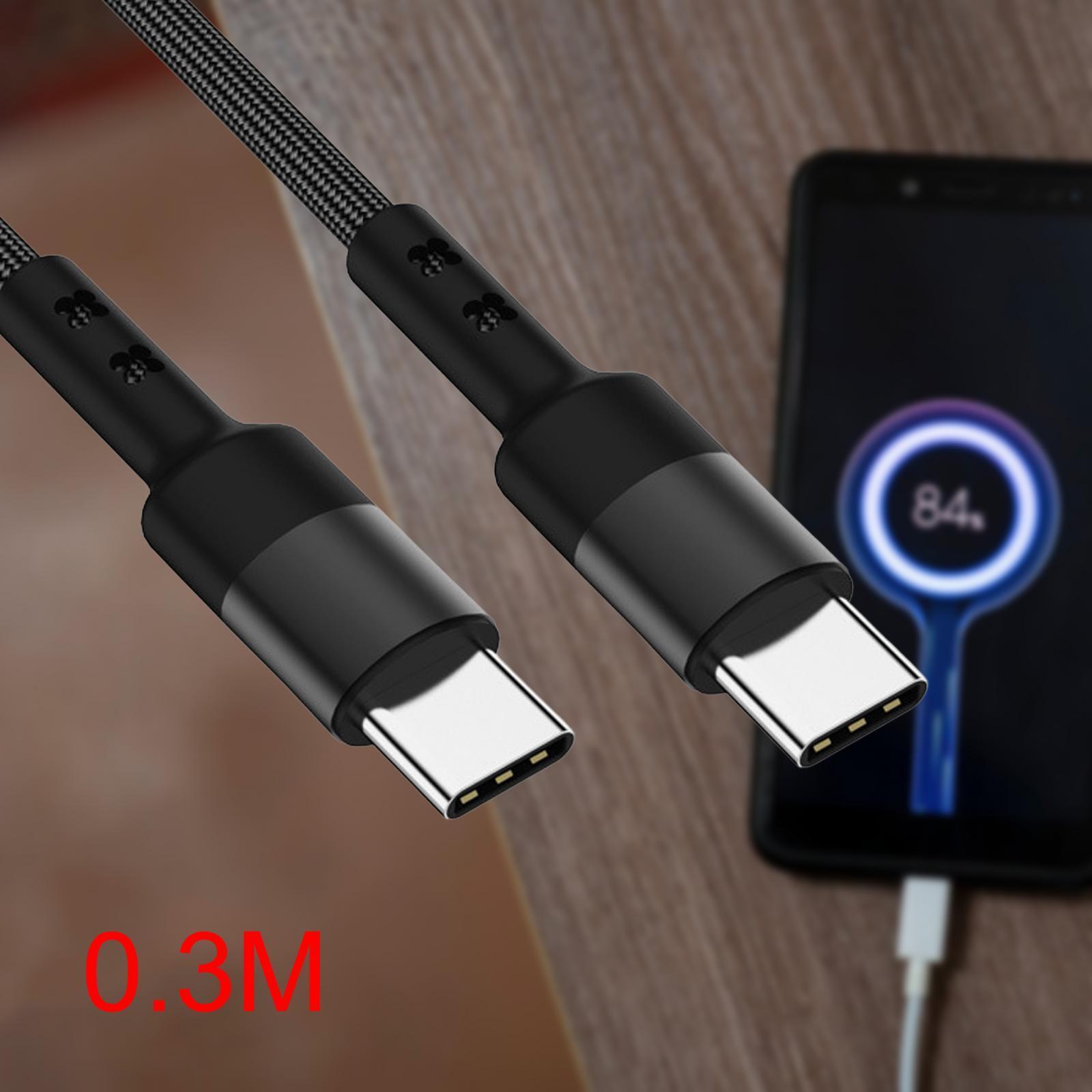 USB Line Cable 60W 3A Fast Charging Cable for Smartphones Fittings Accessories