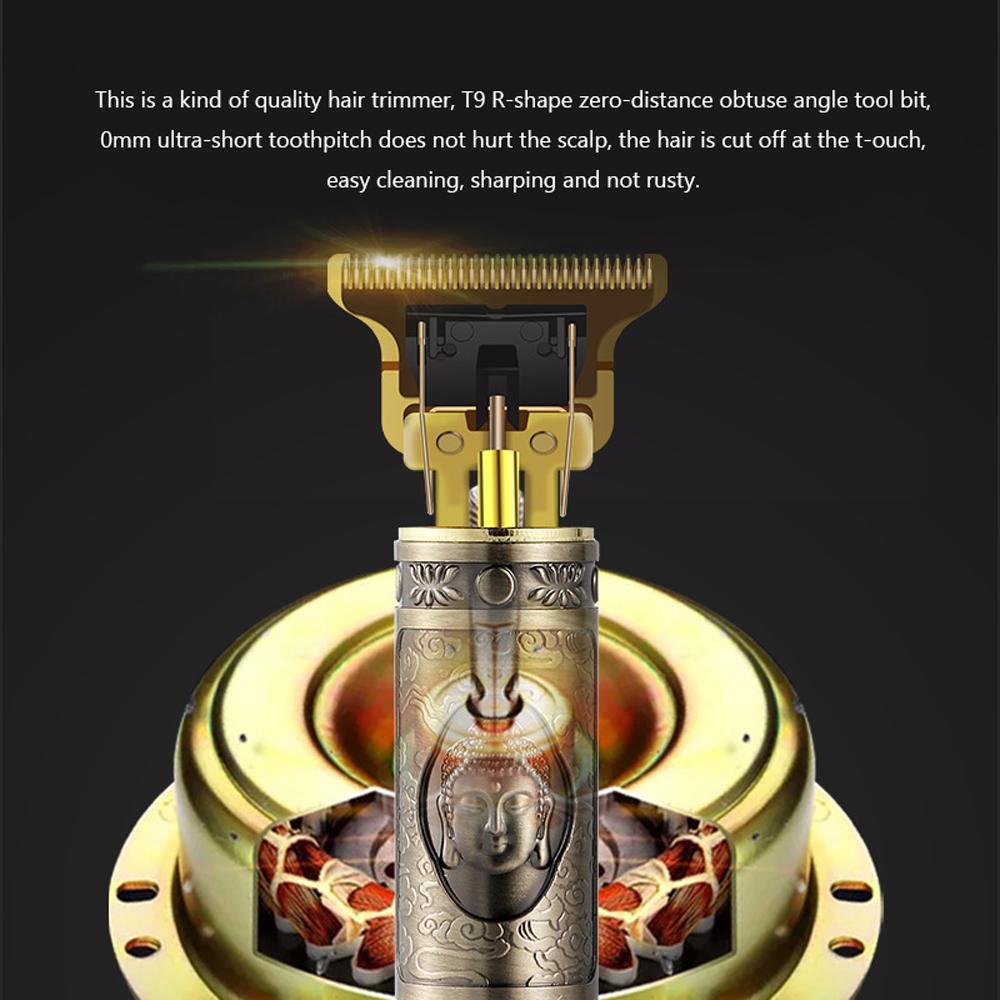 Tông đơ cắt tóc chuyên nghiệp sạc USB